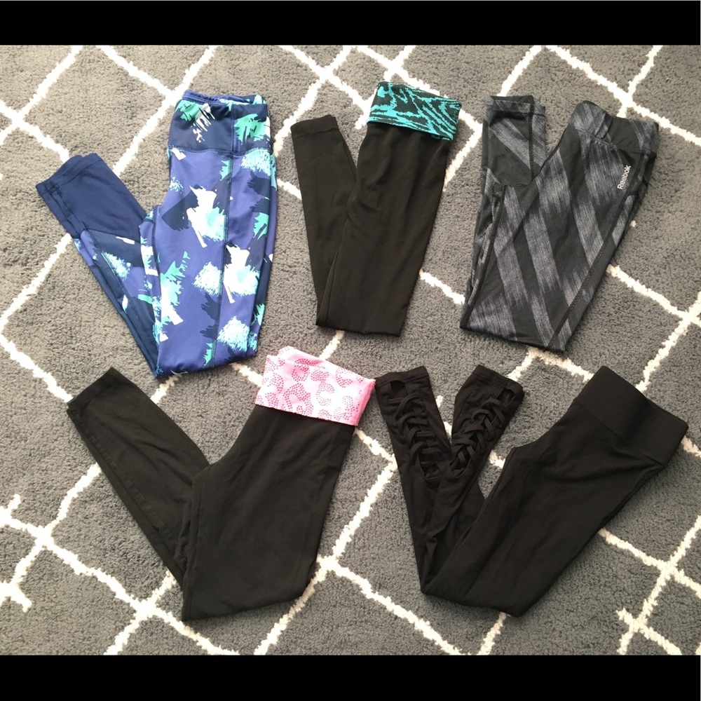 Women’s bundle of yoga leggings small